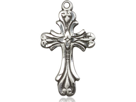 Sterling Silver Cross Medal