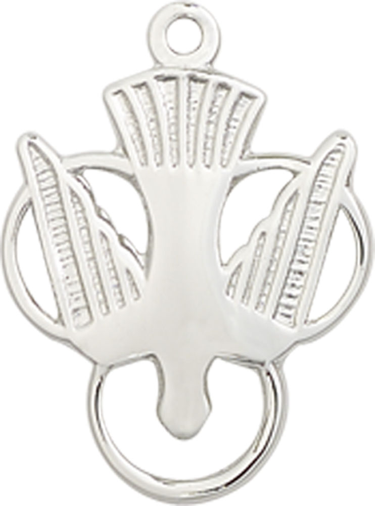 Sterling Silver Holy Spirit Medal