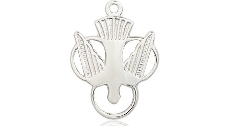 Sterling Silver Holy Spirit Medal