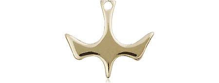 14kt Gold Filled Holy Spirit Medal