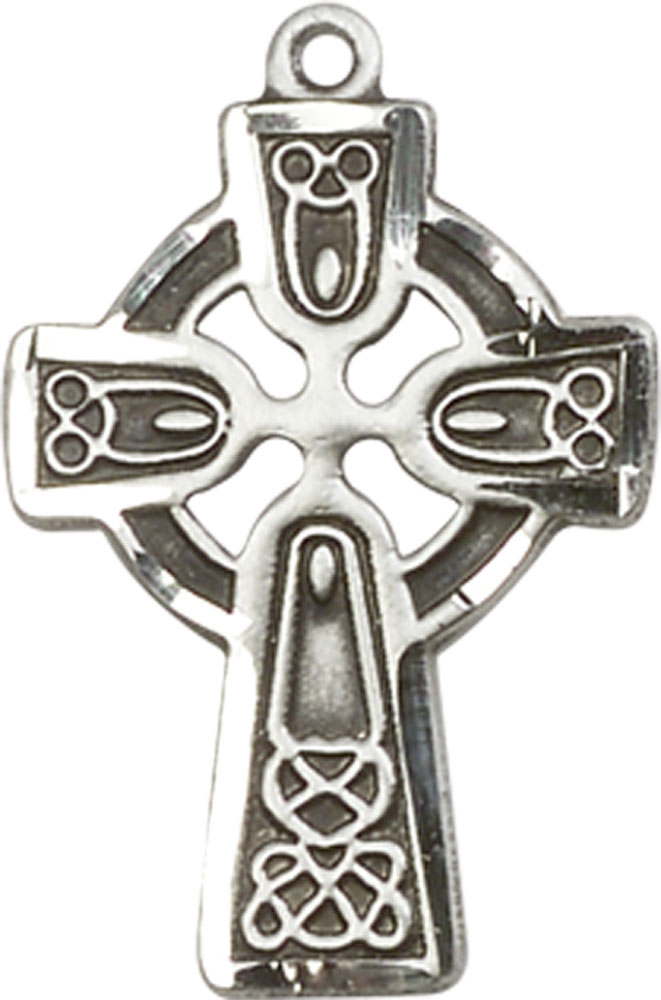 Sterling Silver Celtic Cross Medal