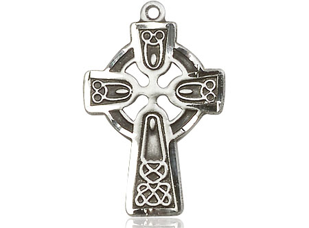 Sterling Silver Celtic Cross Medal