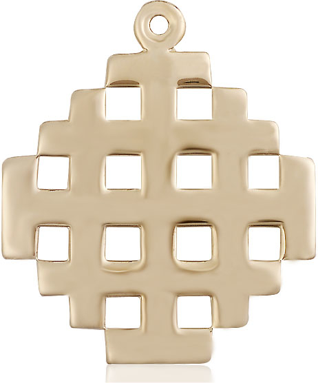 14kt Gold Filled Cross Medal