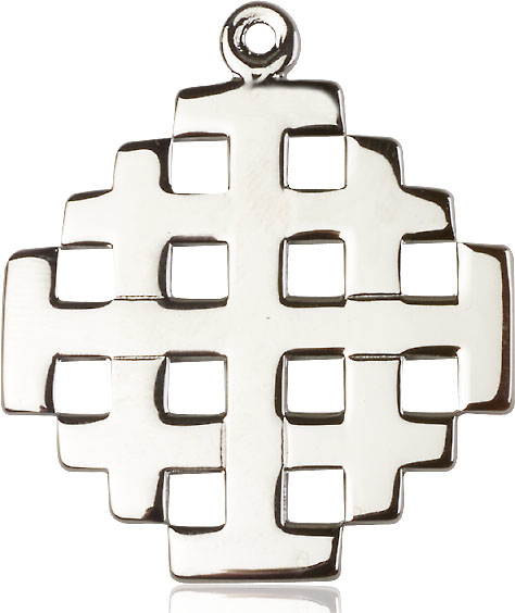 Sterling Silver Cross Medal