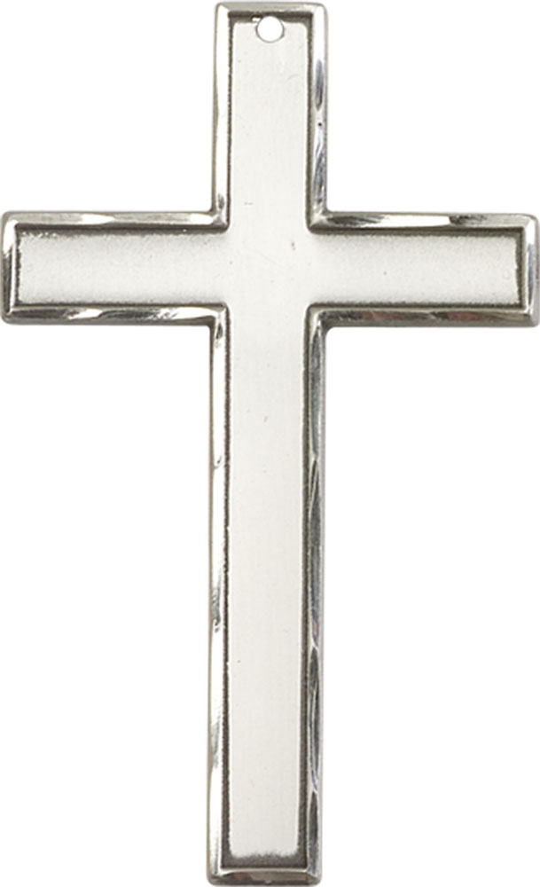 Sterling Silver Cross Medal