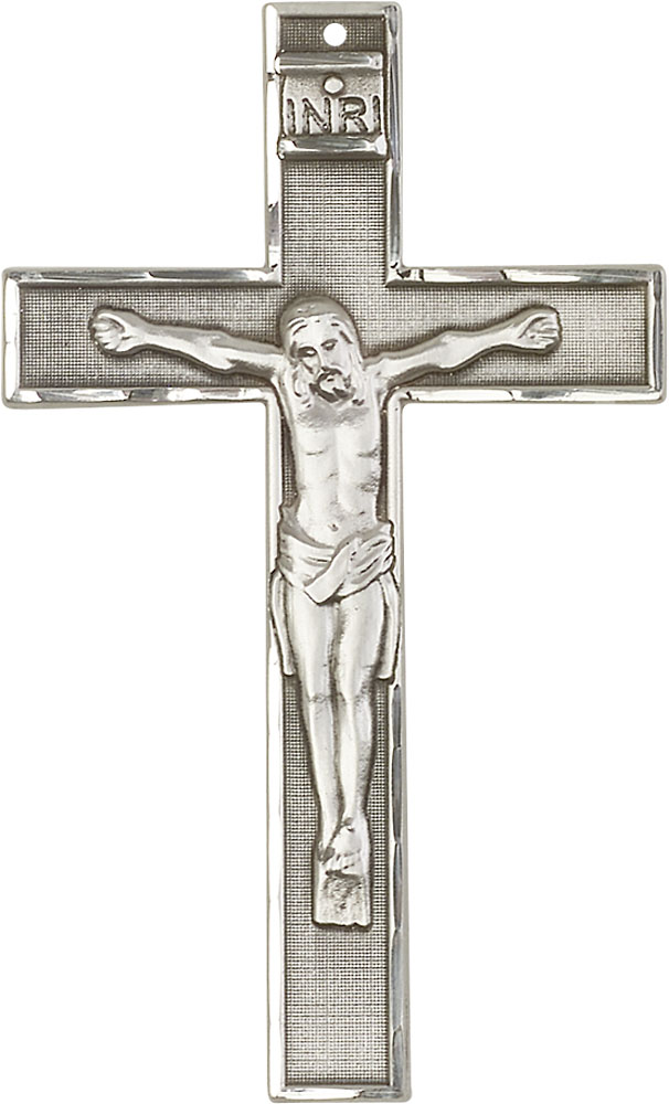 Sterling Silver Crucifix Medal