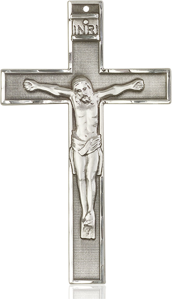 Sterling Silver Crucifix Medal