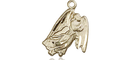 14kt Gold Filled Guardian Angel Medal