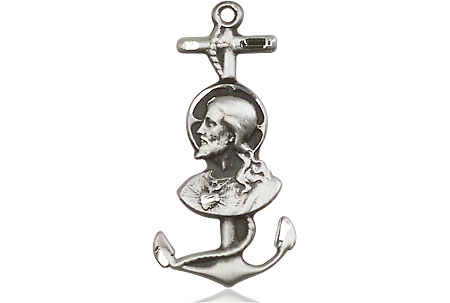 Sterling Silver Saint Christopher Medal