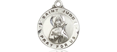 Sterling Silver Saint Jude Medal