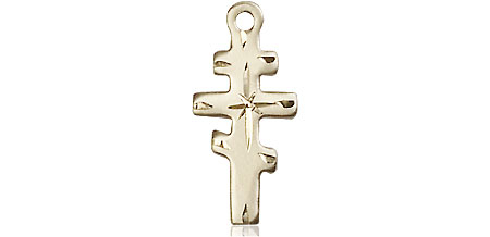 14kt Gold Filled Greek Orthadox Cross Medal