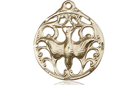 14kt Gold Filled Holy Spirit Medal