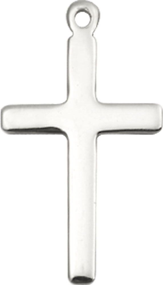 Sterling Silver Cross Medal