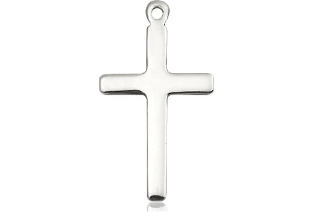 Sterling Silver Cross Medal