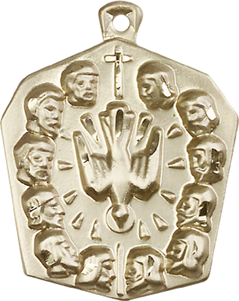 14kt Gold Filled Apostles Medal