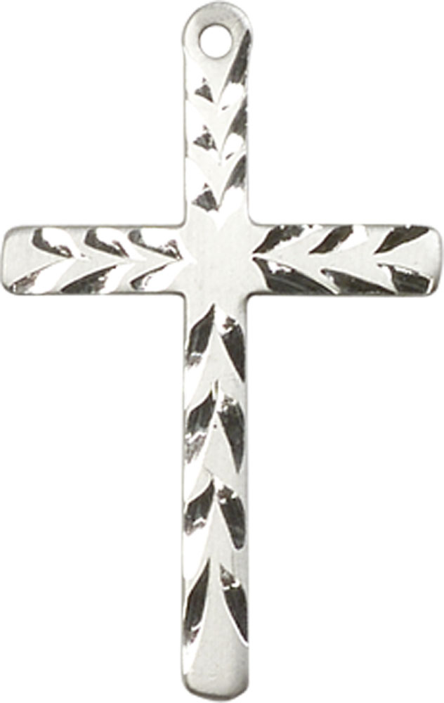 Sterling Silver Cross Medal