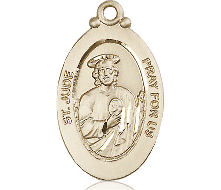 14kt Gold Filled Saint Jude Medal