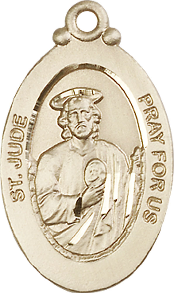 14kt Gold Filled Saint Jude Medal