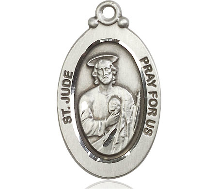 Sterling Silver Saint Jude Medal