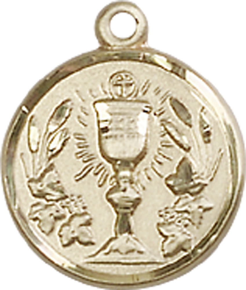14kt Gold Filled Communion Chalice Medal