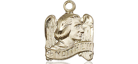 14kt Gold Filled Saint Matthew Medal