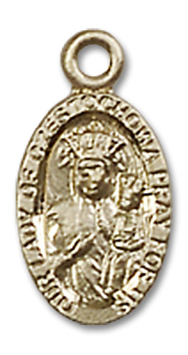 14kt Gold Filled Our Lady of Czestochowa Medal