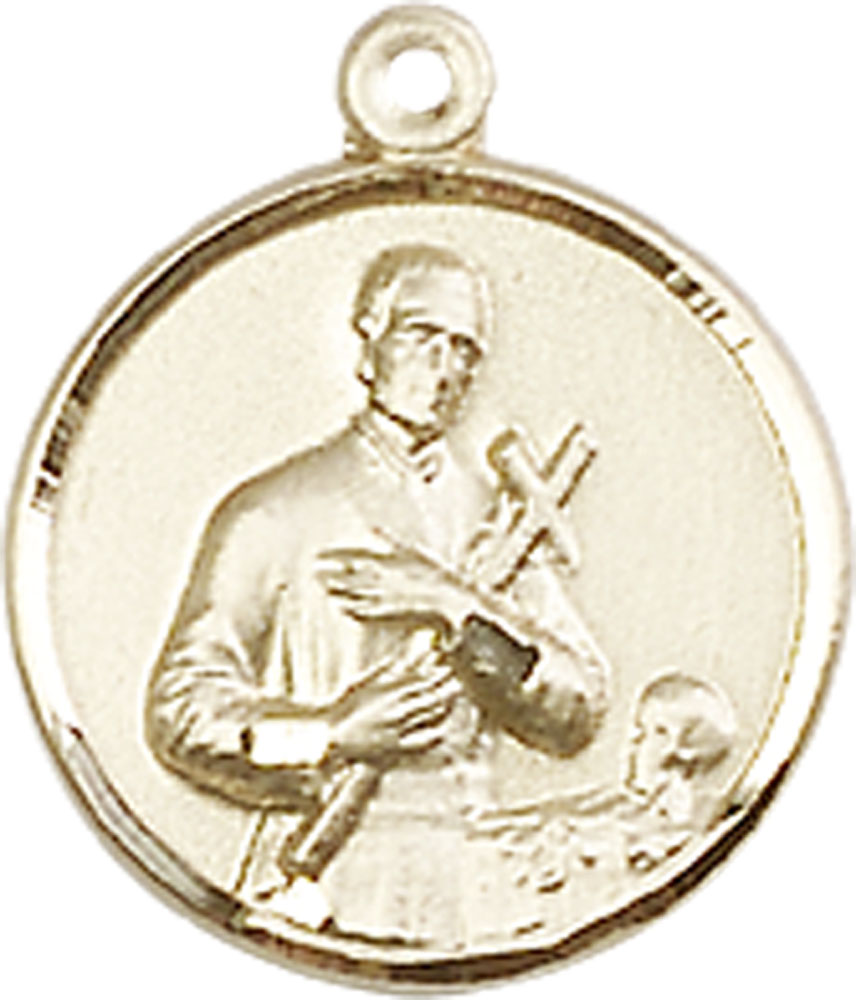 14kt Gold Saint Gerard Medal