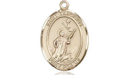 14kt Gold Saint Tarcisius Medal