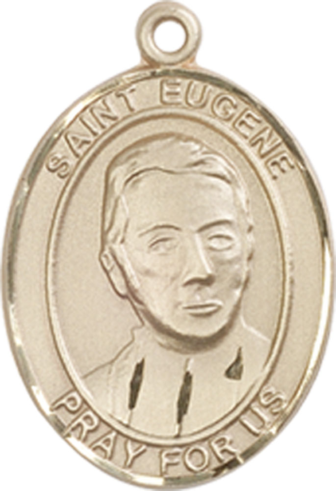 14kt Gold Saint Eugene de Mazenod Medal