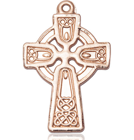 14kt Gold Filled Celtic Cross Medal