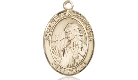 14kt Gold Saint Finnian of Clonard Medal