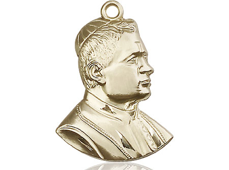 14kt Gold Saint Pius X Medal