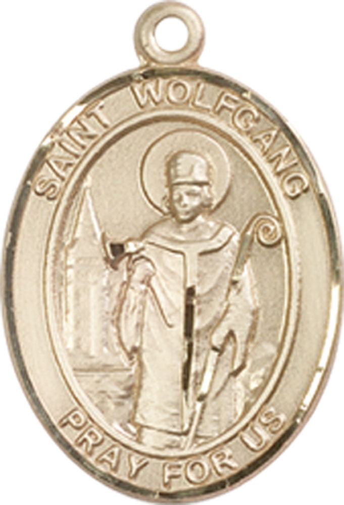 14kt Gold Saint Wolfgang Medal