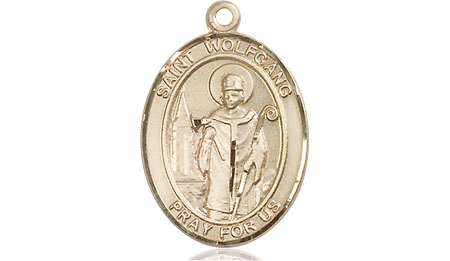 14kt Gold Saint Wolfgang Medal