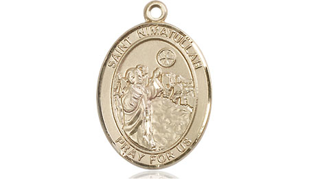 14kt Gold Saint Nimatullah Medal
