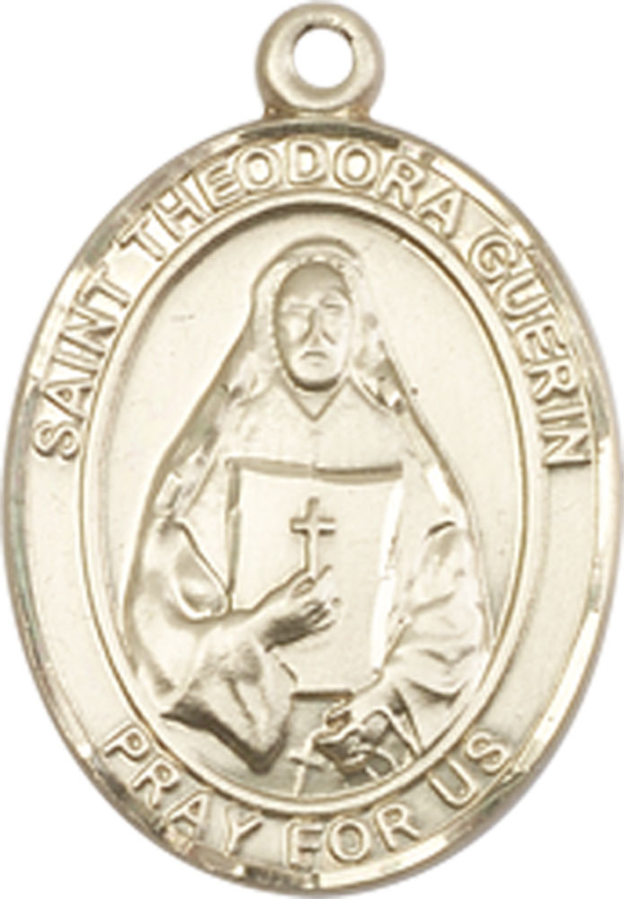 14kt Gold Saint Theodora Medal