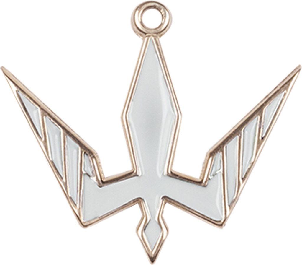 14kt Gold Holy Spirit Medal