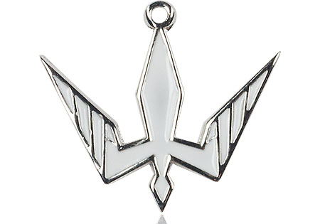 Sterling Silver Holy Spirit Medal