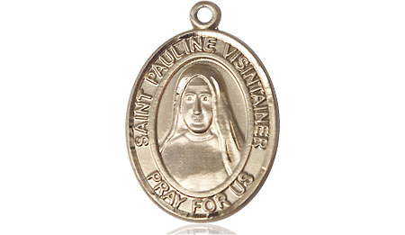 14kt Gold Saint Pauline Visintainer Medal