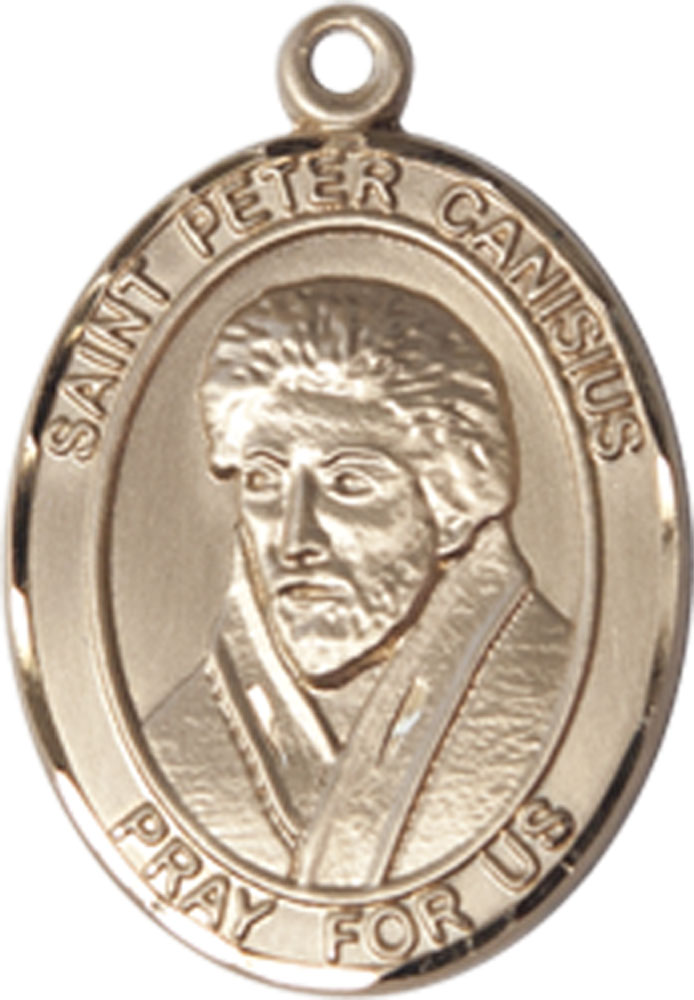 14kt Gold Saint Peter Canisius Medal