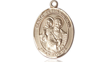 14kt Gold Saint Peter St Paul Medal