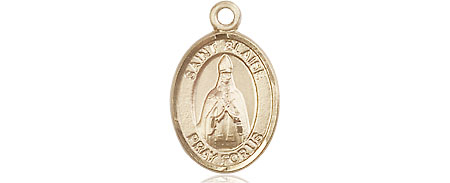 14kt Gold Saint Blaise Medal