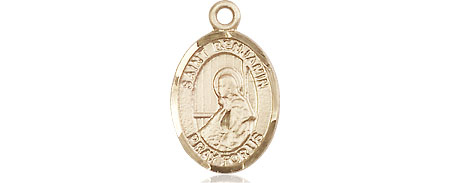 14kt Gold Saint Benjamin Medal