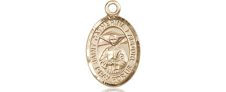 14kt Gold Saint Catherine Laboure Medal