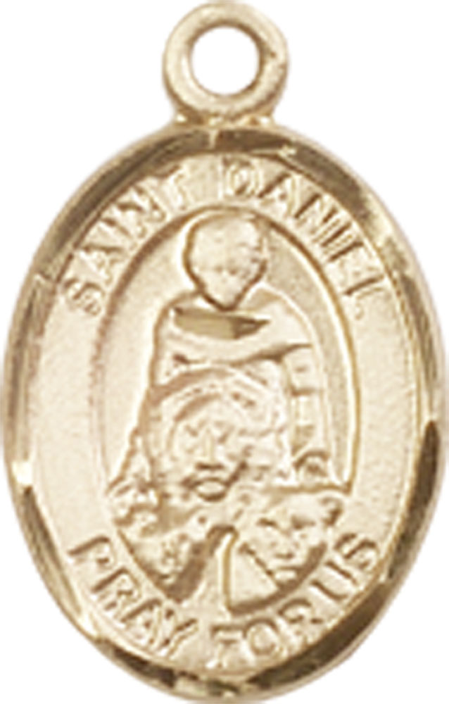 14kt Gold Saint Daniel Medal