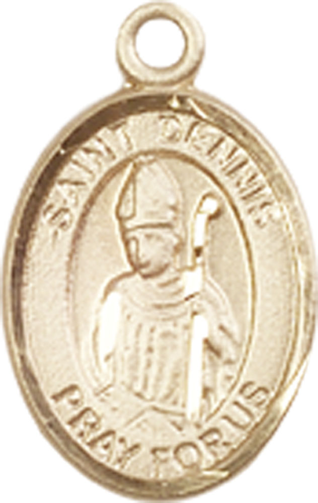 14kt Gold Saint Dennis Medal