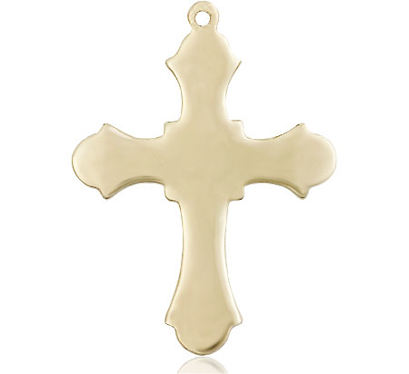 14kt Gold Cross Medal