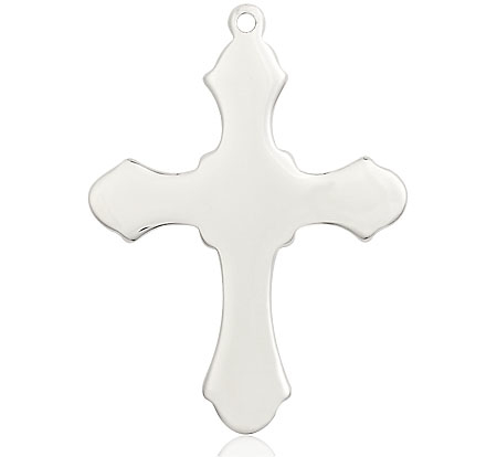 Sterling Silver Cross Medal