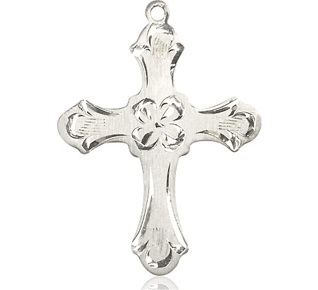 Sterling Silver Cross Medal