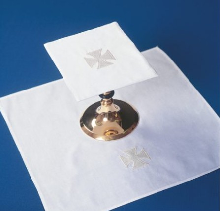 Linen Cotton Pall Cover/Insert Maltese